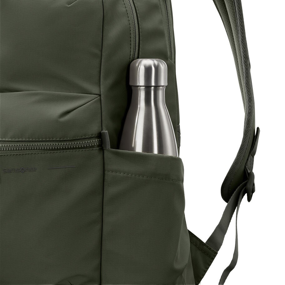 Better than Basic Backpack in the color Olive. image number 4